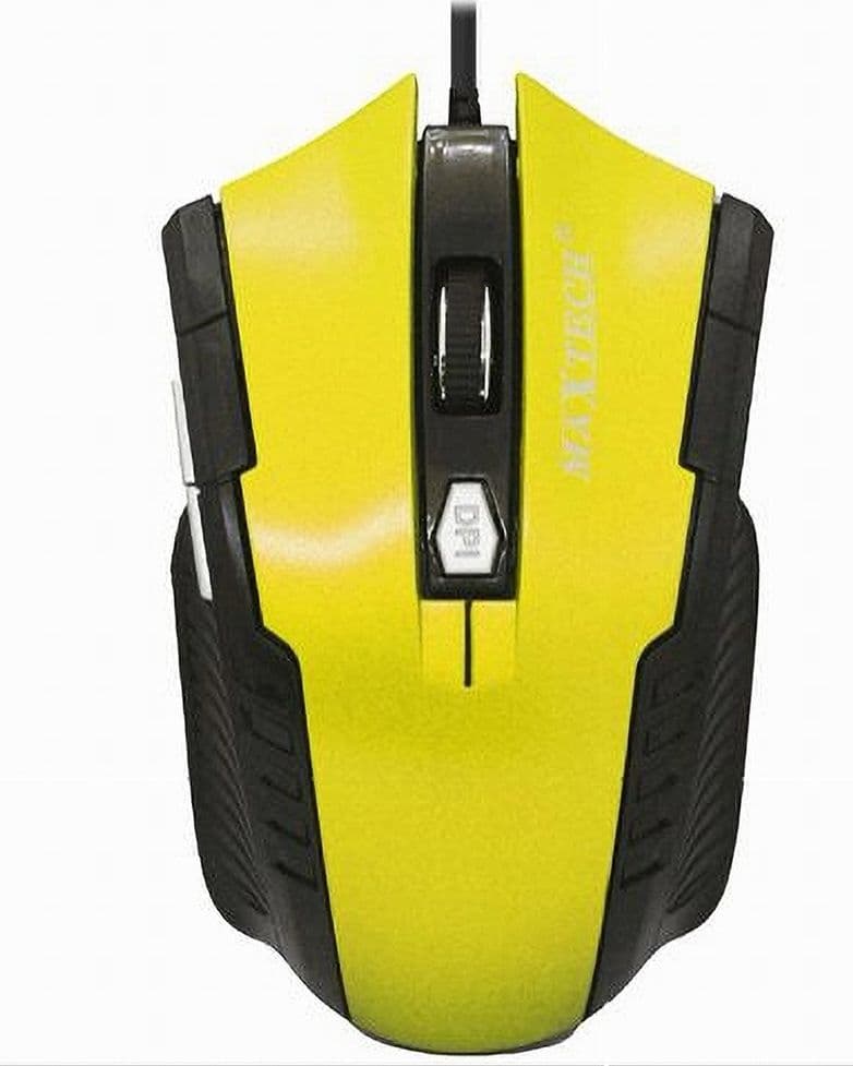 MOUSE GAMING CON CAVO USB OTTICO MINI CON FILO PER COMPUTER PC DA GIOCO MAXTECH M-Z017 - 6