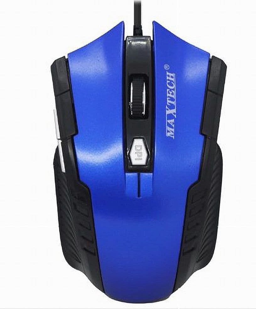 MOUSE GAMING CON CAVO USB OTTICO MINI CON FILO PER COMPUTER PC DA GIOCO MAXTECH M-Z017 - 7