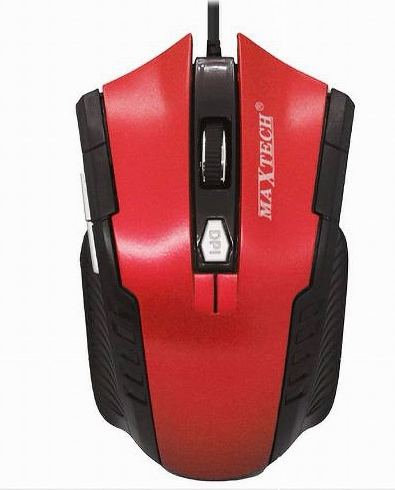 MOUSE GAMING CON CAVO USB OTTICO MINI CON FILO PER COMPUTER PC DA GIOCO MAXTECH M-Z017 - 8