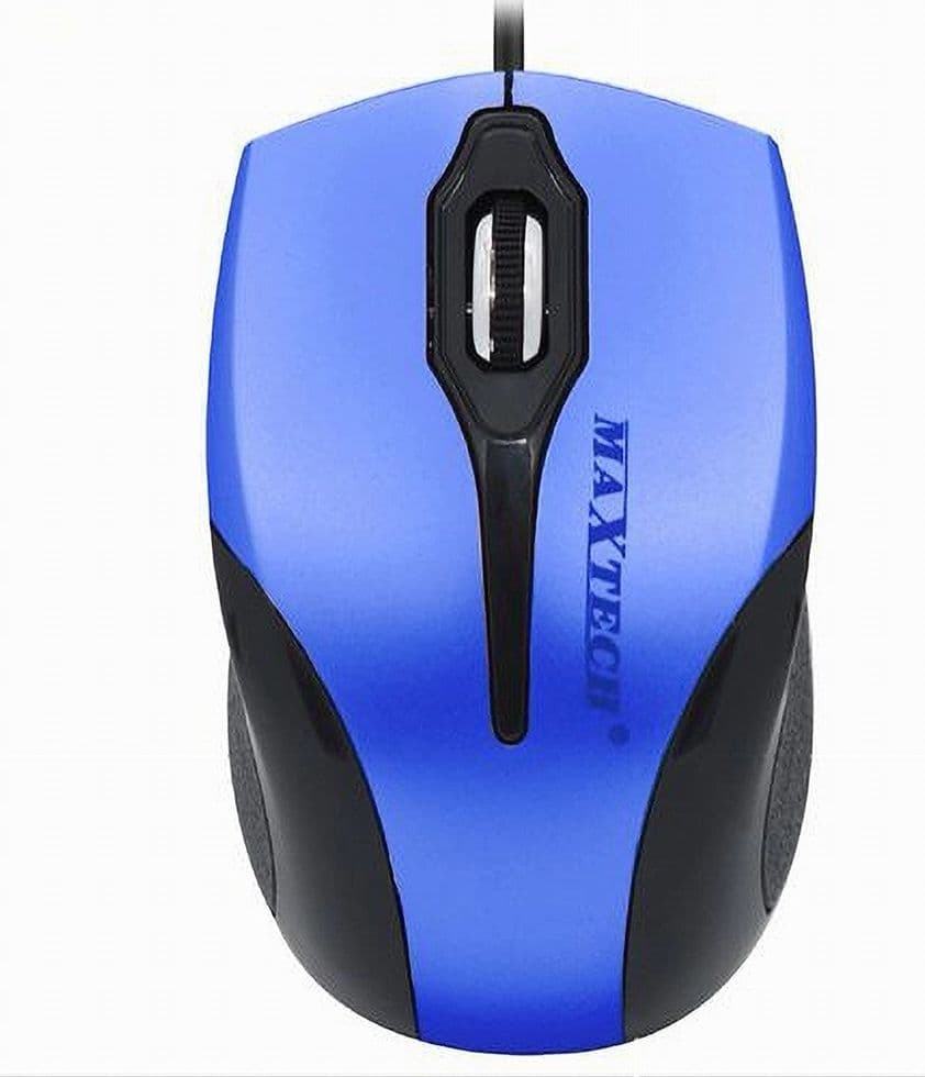 MOUSE CON CAVO USB OTTICO MINI CON FILO PER COMPUTER PC PORTATILE NOTEBOOK MAXTECH M-Z008 - 3