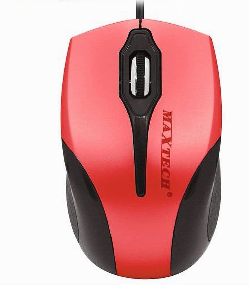 MOUSE CON CAVO USB OTTICO MINI CON FILO PER COMPUTER PC PORTATILE NOTEBOOK MAXTECH M-Z008 - 6