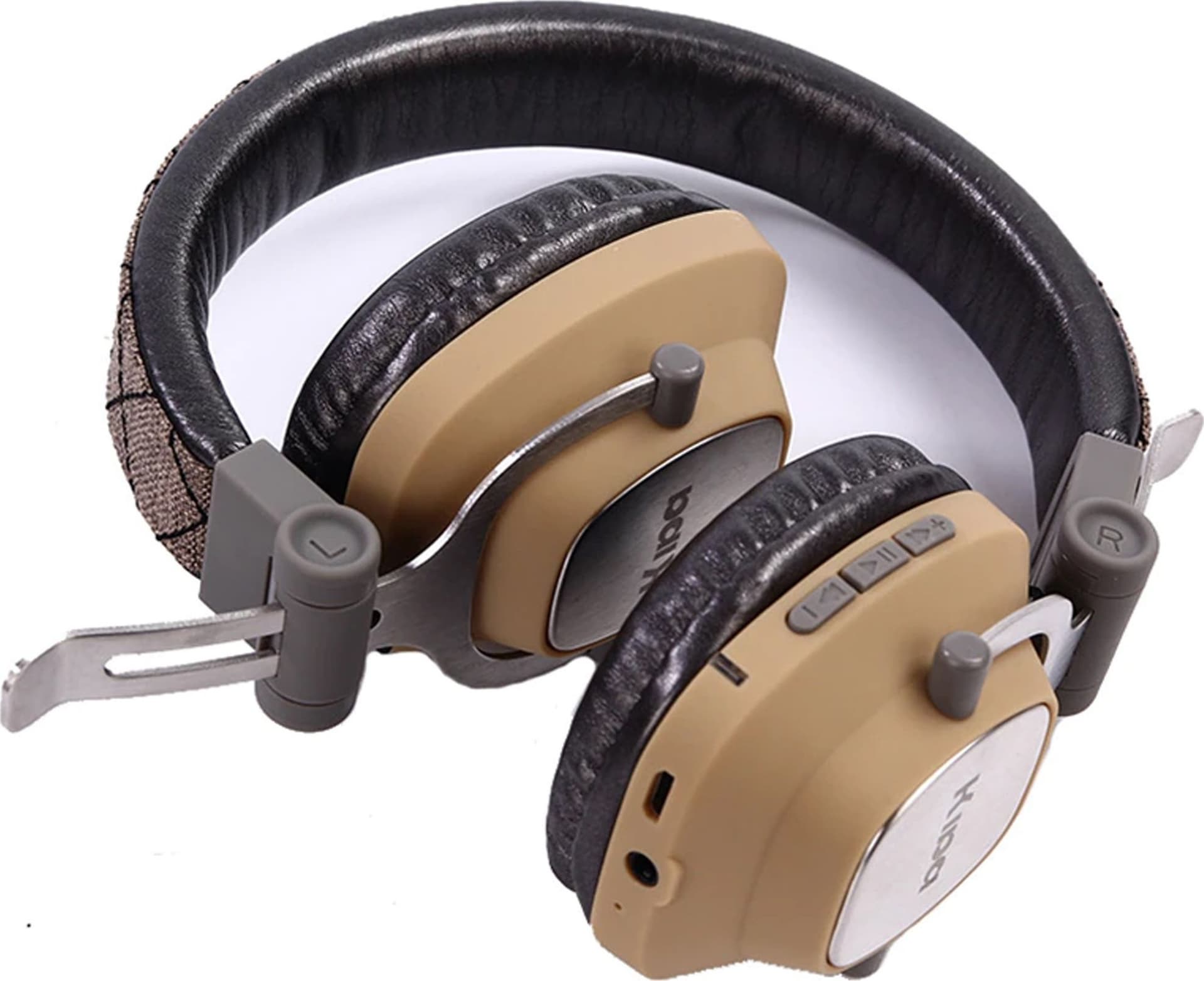 CUFFIE BLUETOOTH SENZA FILI CON CAVO JACK PER PC SMARTPHONE MUSICA MAXTECH CU-BT004 - 6