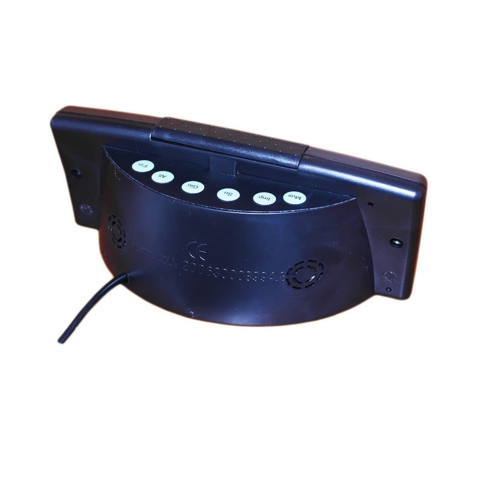 SVEGLIA DIGITALE ELETTRICA OROLOGIO LUCE LED CON DATA GIORNO TEMPERATURA - 3