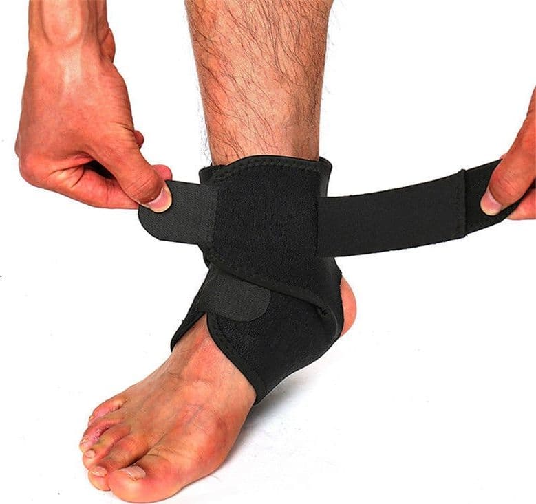 CAVIGLIERA FASCIA ORTOPEDICA TUTORE CAVIGLIA PIEDE SUPPORTO TRAUMI SPORT