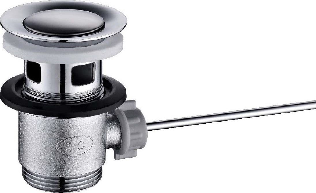 MISCELATORE BAGNO LAVANDINO ESY_5948 PILETTA SCARICO FILTRO FISSO DOPPIO FORO - 2