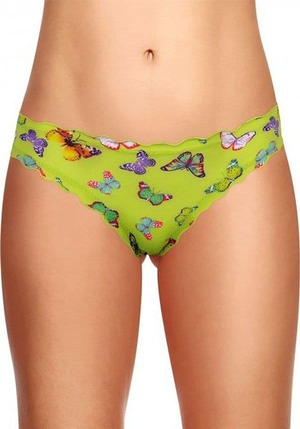 PACK 12 SLIP BRASILIANA DRAPPEGGIATO CON FARFALLE IN QUATTRO COLORI - 6