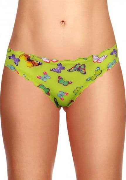 PACK 12 SLIP BRASILIANA DRAPPEGGIATO CON FARFALLE IN QUATTRO COLORI - 6