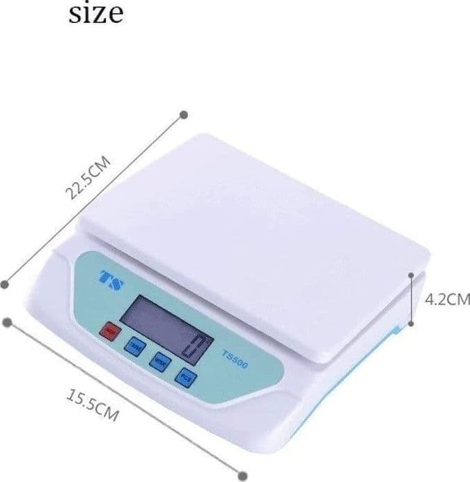 BILANCIA ELETTRONICA DIGITALE PROFESSIONALE MIN 1 GR MAX 25KG CUCINA LABORATORIO - 8