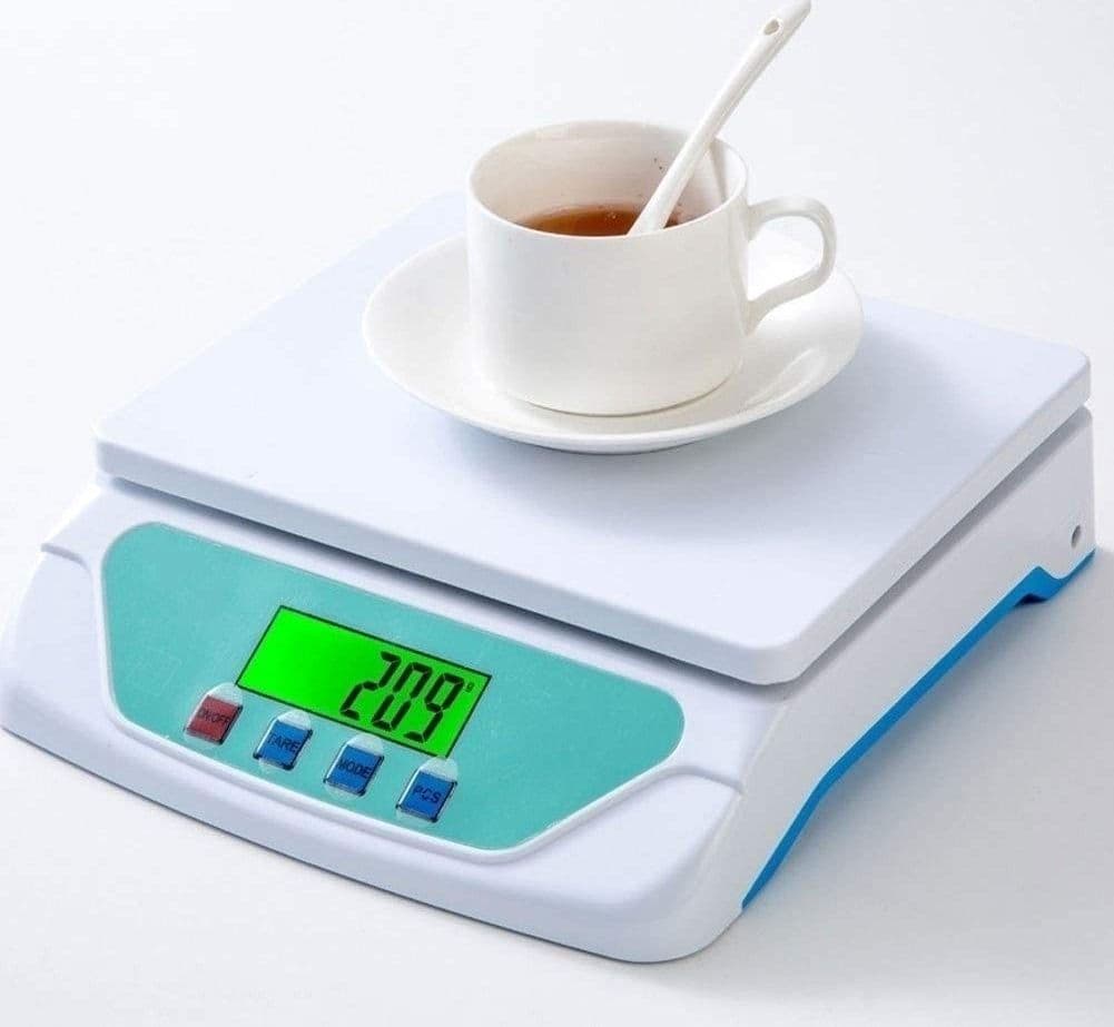BILANCIA ELETTRONICA DIGITALE PROFESSIONALE MIN 1 GR MAX 25KG CUCINA LABORATORIO - 9