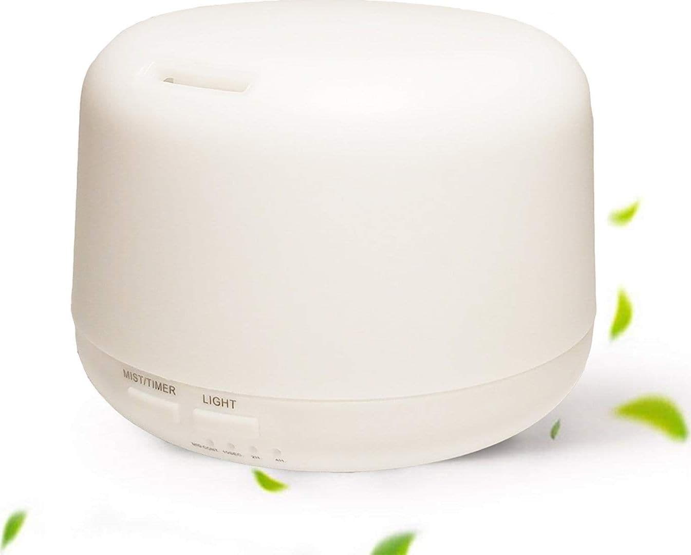 AROMATERAPIA 7 LED UMIDIFICATORE AD ULTRASUONI DEPURATORE 300ML DIFFUSORE AROMI - 6