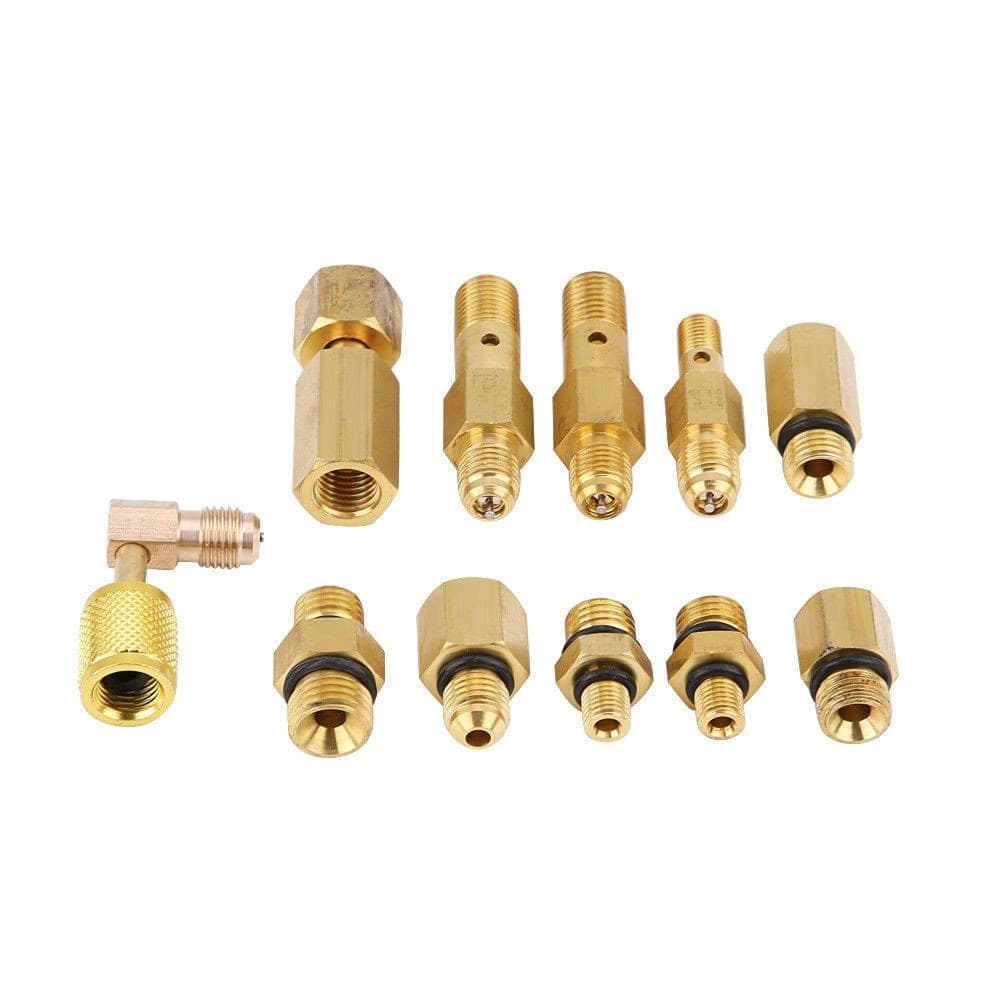 KIT TESTER PRESSIONE DI COMPRESSIONE MOTORE MISURATORE PISTONE CILINDRI 20PZ - 5