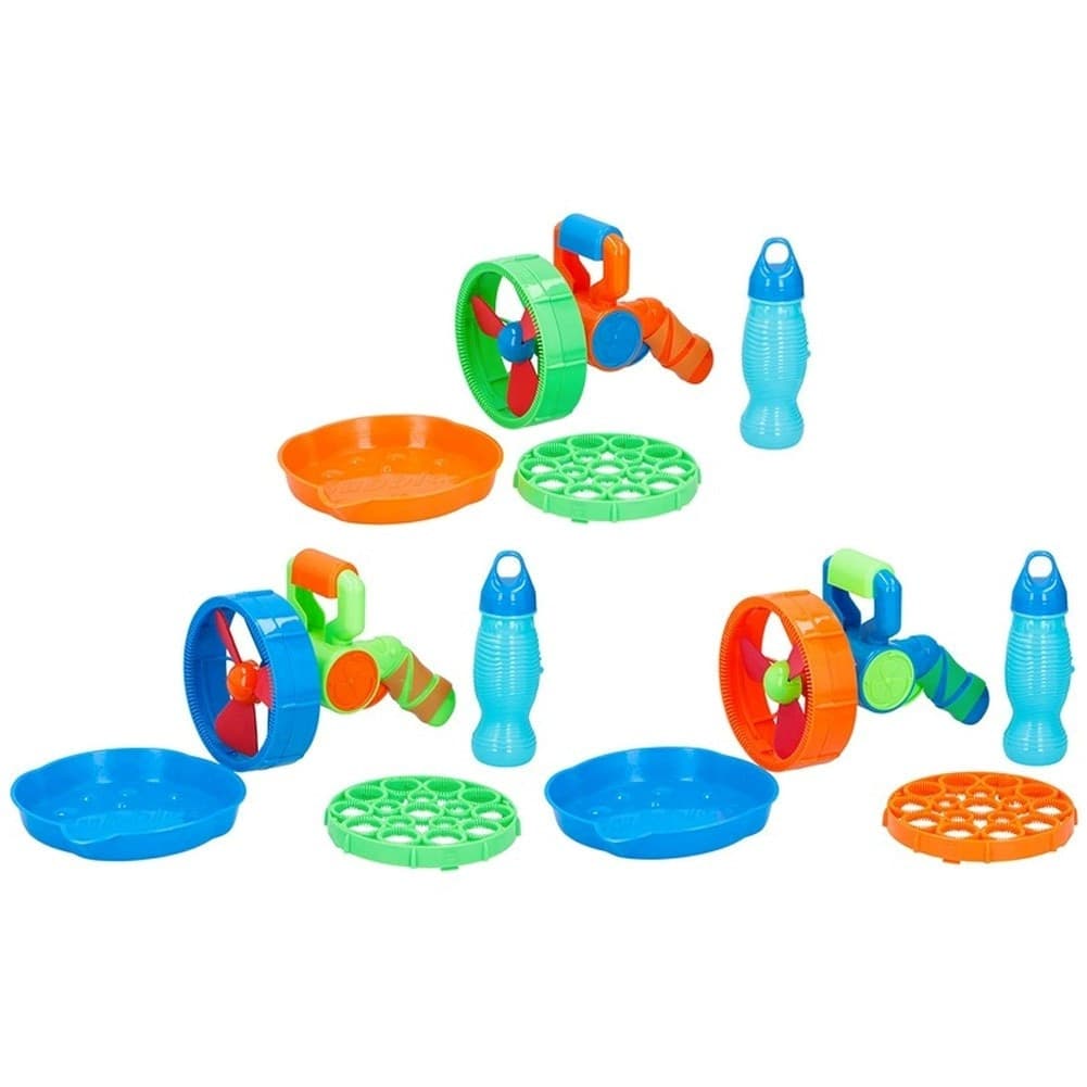 PISTOLA SPARA BOLLE DI SAPONE GIGANTI GIOCATTOLI PER BAMBINI 2 GRANDEZZE FESTE - 3