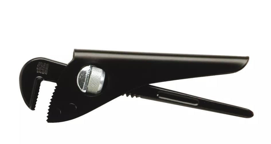 PINZA CHIAVE GIRATUBI GIRA TUBO TUBI PAPPAGALLO REGOLABILE A RULLINO 7" - 2
