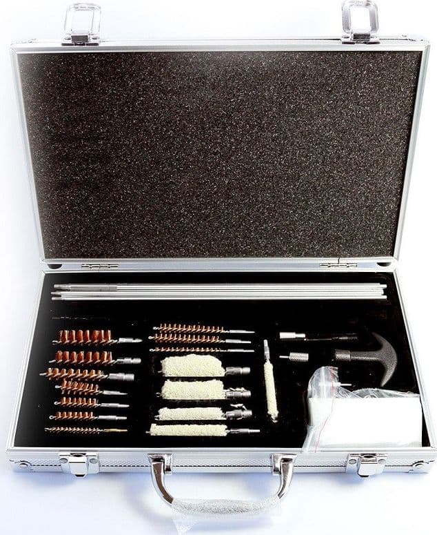 KIT 28 PZ. SCOVOLINI PER PULIZIA ARMI DI TUTTI I CALIBRI FUCILE PISTOLA
