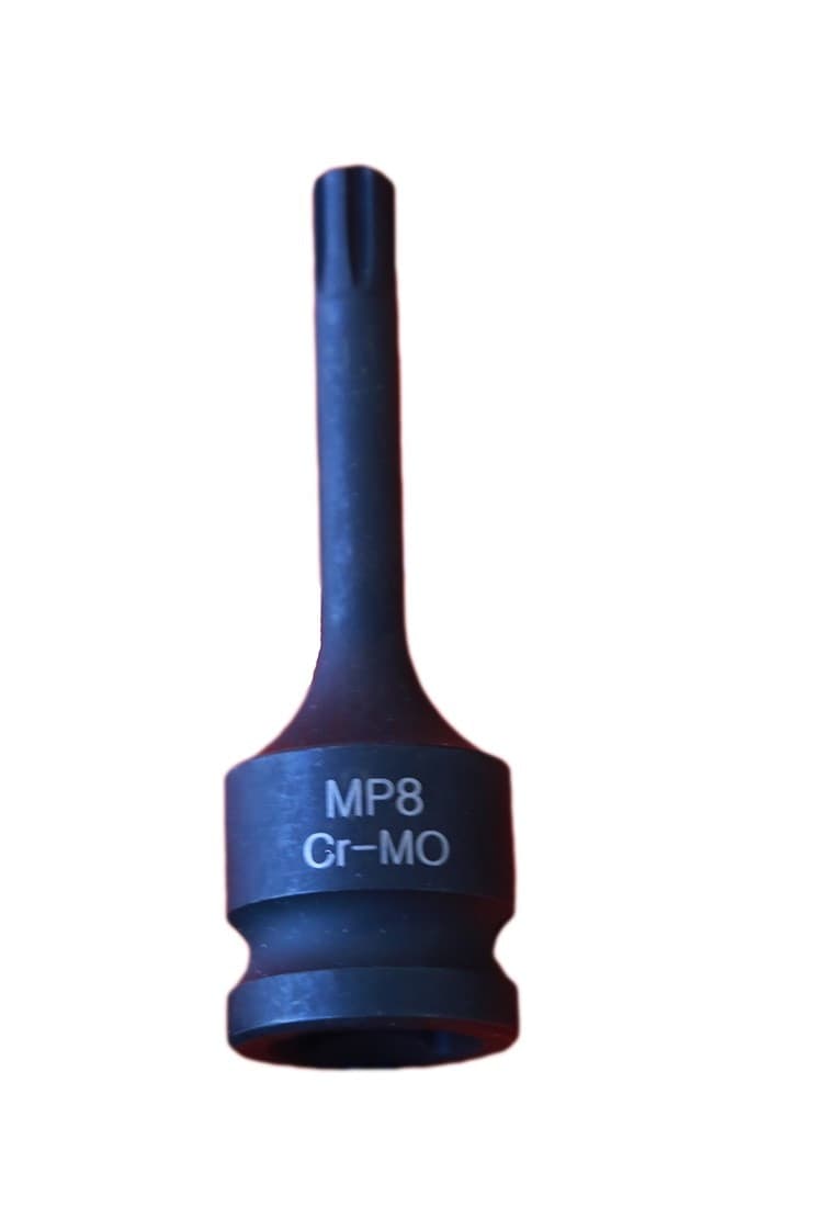 SET CHIAVI BUSSOLA AD IMPATTO 1/2 ATTACCO MP 8 PZ PER AVVITATORE PNEUMATICO - 2
