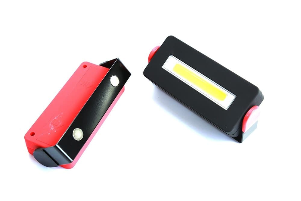 LUCE A LED COB MAGNETICO TORCIA DA LAVORO CALAMITATA LAMPADA EMERGENZA LED COB - 2