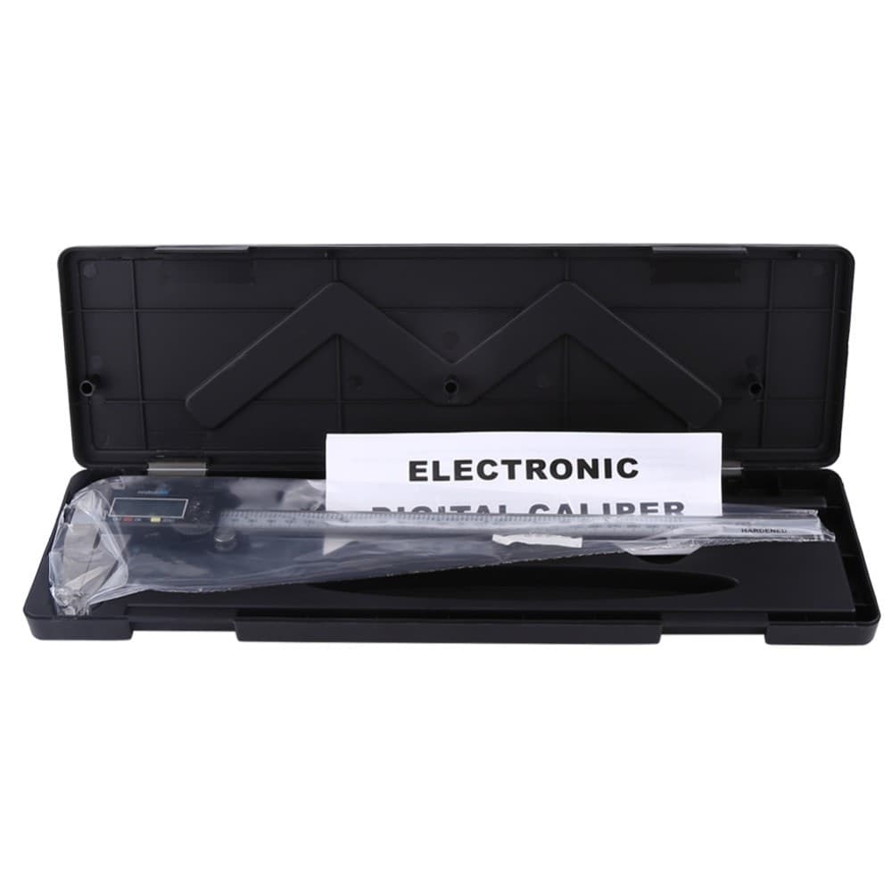 CALIBRO DIGITALE PROFESSIONALE DA 0-300 MM DISPLAY CUSTODIA VALIGETTA RIGIDA - 3