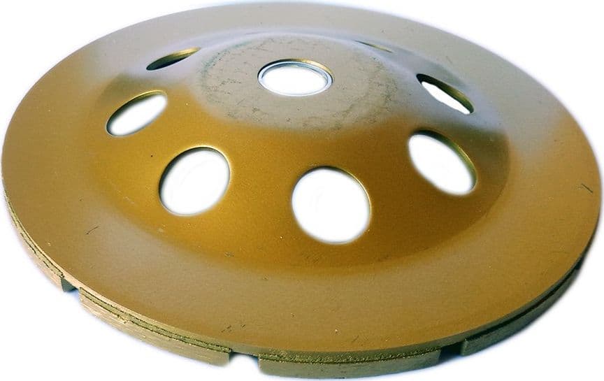 DISCO DIAMANTATO PER MARMO PIETRA CEMENTO Ø18 CM 180MM SMERIGLIATRICE FLEX LARGO - 3