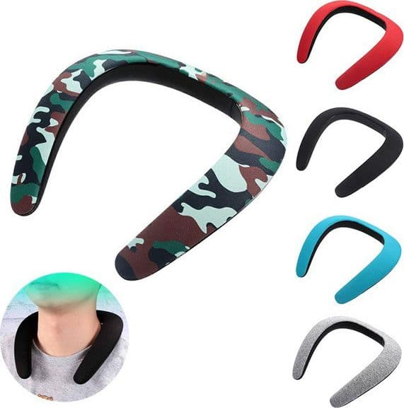 CASSA BLUETOOTH SOUNDGEAR COLLO SPEAKER PORTATILE STEREO TF MP3 - 9