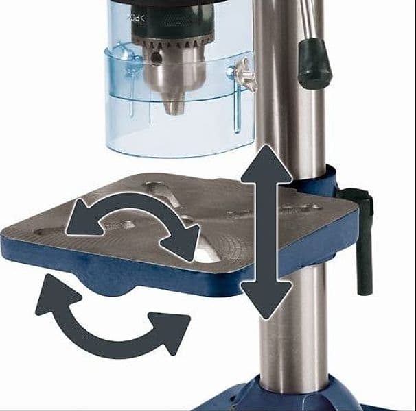 TRAPANO A COLONNA EINHELL BT-BD 501 MOTORE 500W ALTO 650MM - 6