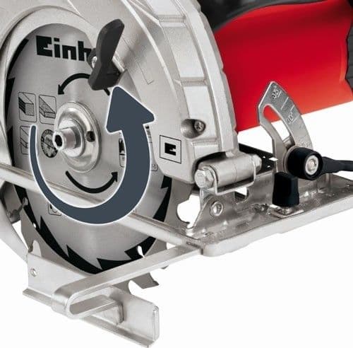 SEGA CIRCOLARE EINHELL TH-CS 1400/1 LAMA 190MM MOTORE 1400W AVVIAMENTO SOFT START - 6