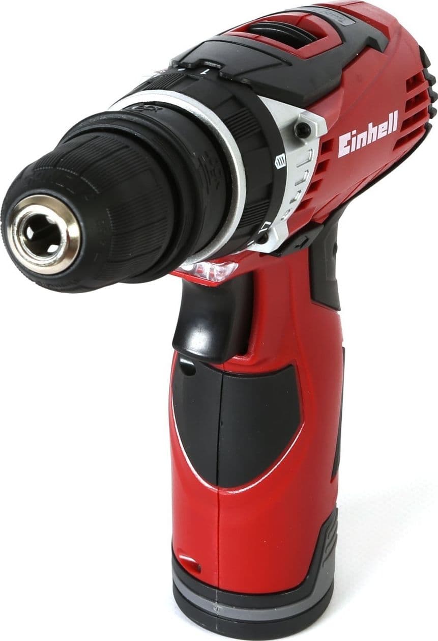 TRAPANO AVVITATORE EINHELL 12V TE-CD 12 X-LI 2 BATTERIE 1,3 AH VALIGETTA - 9