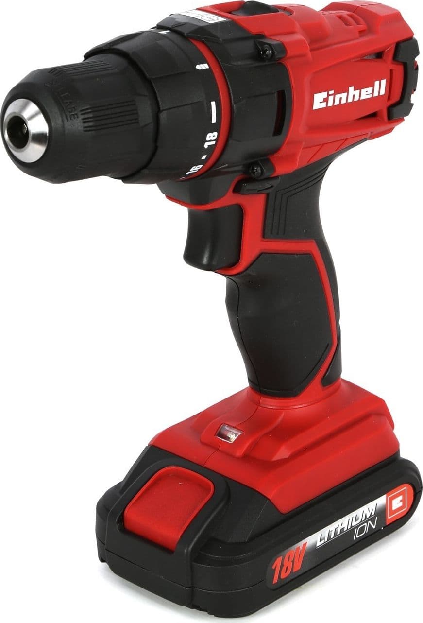TRAPANO AVVITATORE EINHELL 18V TC-CD 18-2 LI KIT VALIGETTA ALLUMINIO - 9