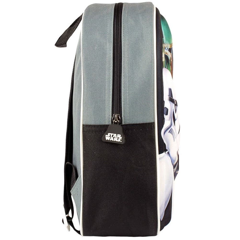 ZAINO ZAINETTO ASILO STAR WARS 3D EFFETTO RILIEVO  25 x 10 x 31 CM SCUOLA - 3