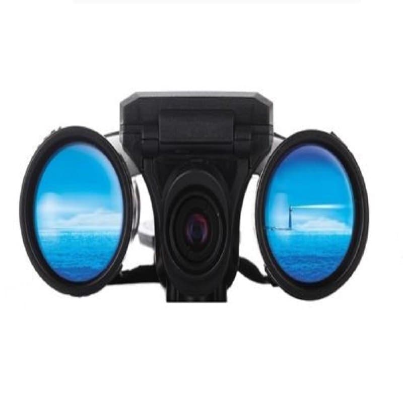 BINOCOLO CON FOTOCAMERA VIDEOCAMERA DIGITALE HD MICRO SD 1080 12x DISPLAY 2" - 2