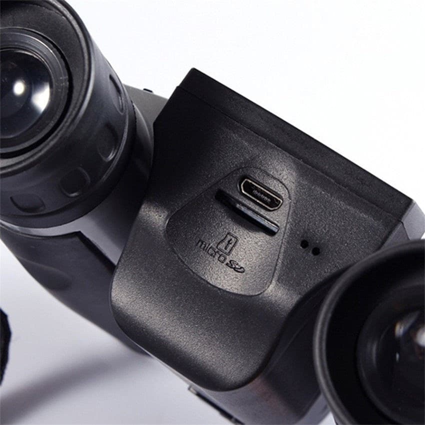 BINOCOLO CON FOTOCAMERA VIDEOCAMERA DIGITALE HD MICRO SD 1080 12x DISPLAY 2" - 3