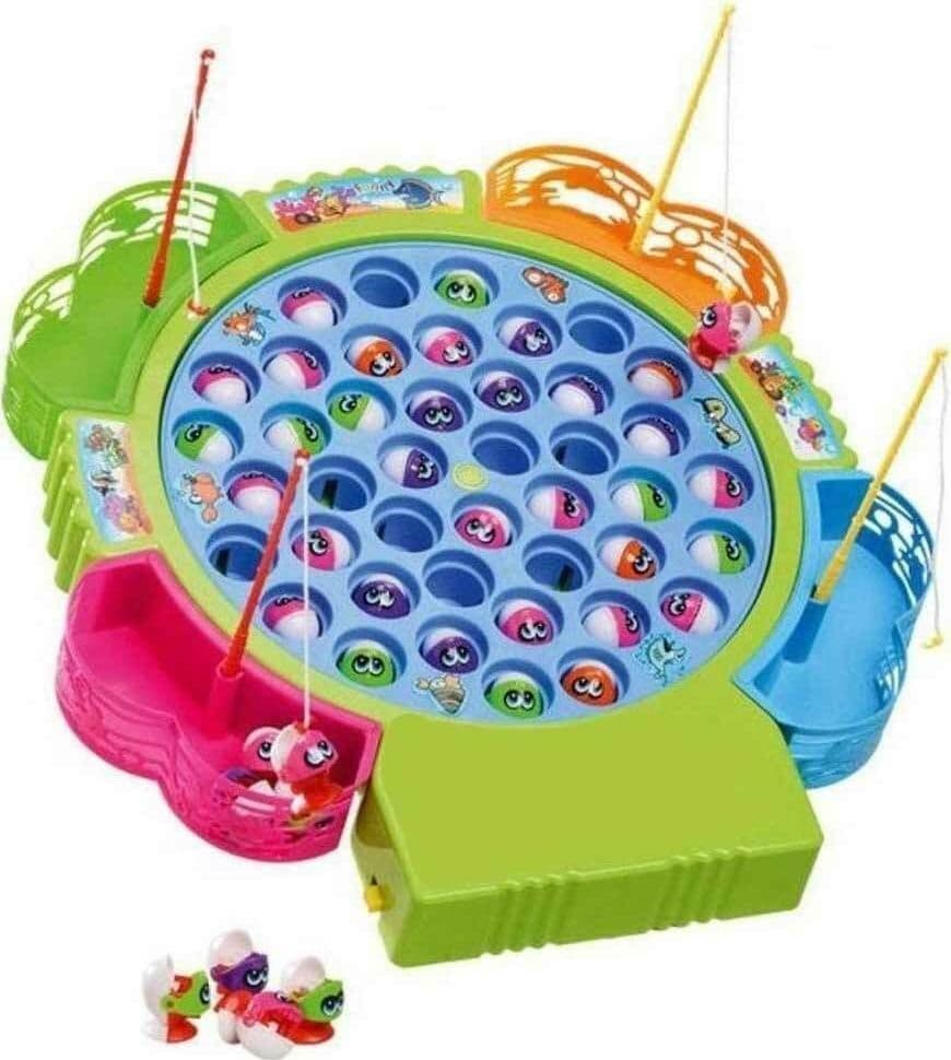 GIOCO DI SOCIETA DA TAVOLO GIOCO DELLA PESCA CON 45 PESCIOLINI FINO 5 GIOCATORI - 4
