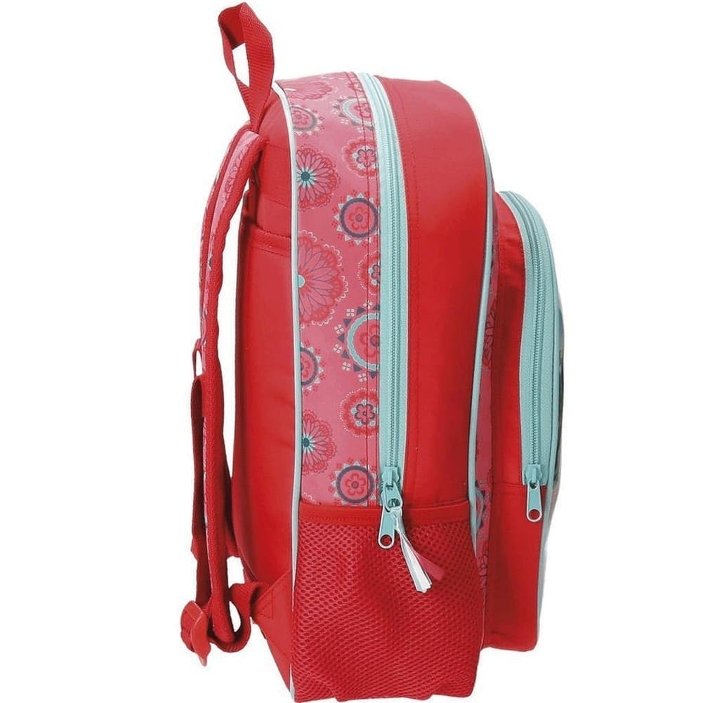 ZAINO SCUOLA ELENA DI AVALOR 38 CM ZAINO ELEMENTARI BAMBINE ROSSO - 3