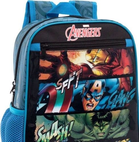 ZAINO SCUOLA ASILO ZAINETTO POLIESTERE BORSA 23 x 28 x 10 CM MARVEL AVENGERS - 2