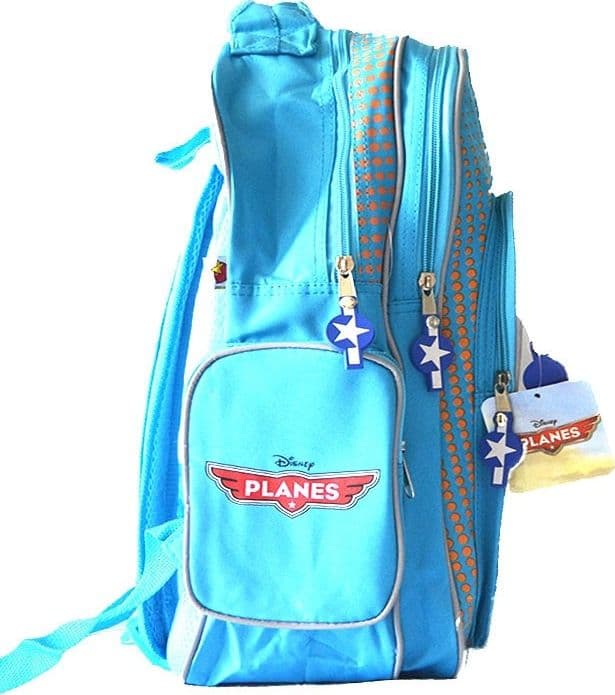 ZAINO GRANDE SCUOLA E GITA CON 2 SCOMPARTI IN TESSUTO E PVC DISNEY PLANES - 3