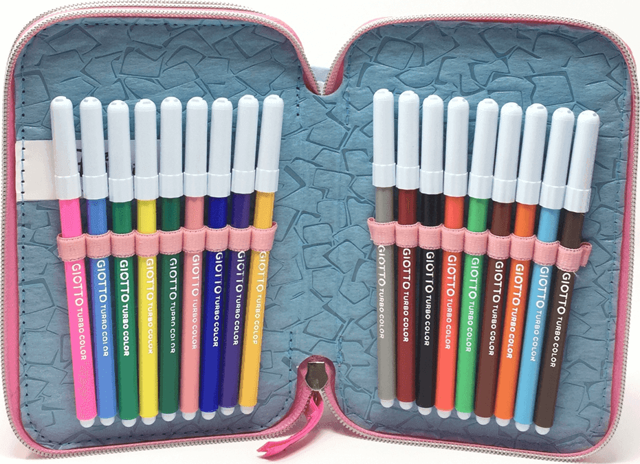 ASTUCCIO SCUOLA 3D PRINCIPESSE CENERENTOLA RAPUNZEL ARIEL DISNEY 3 ZIP CERNIERE - 6