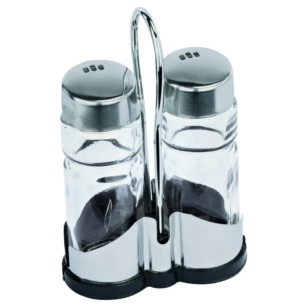 SALIERA PEPIERA PORTATOVAGLIOLI CESTELLO CUCINA SERVIRE TAVOLA PORTASPEZIE - 2