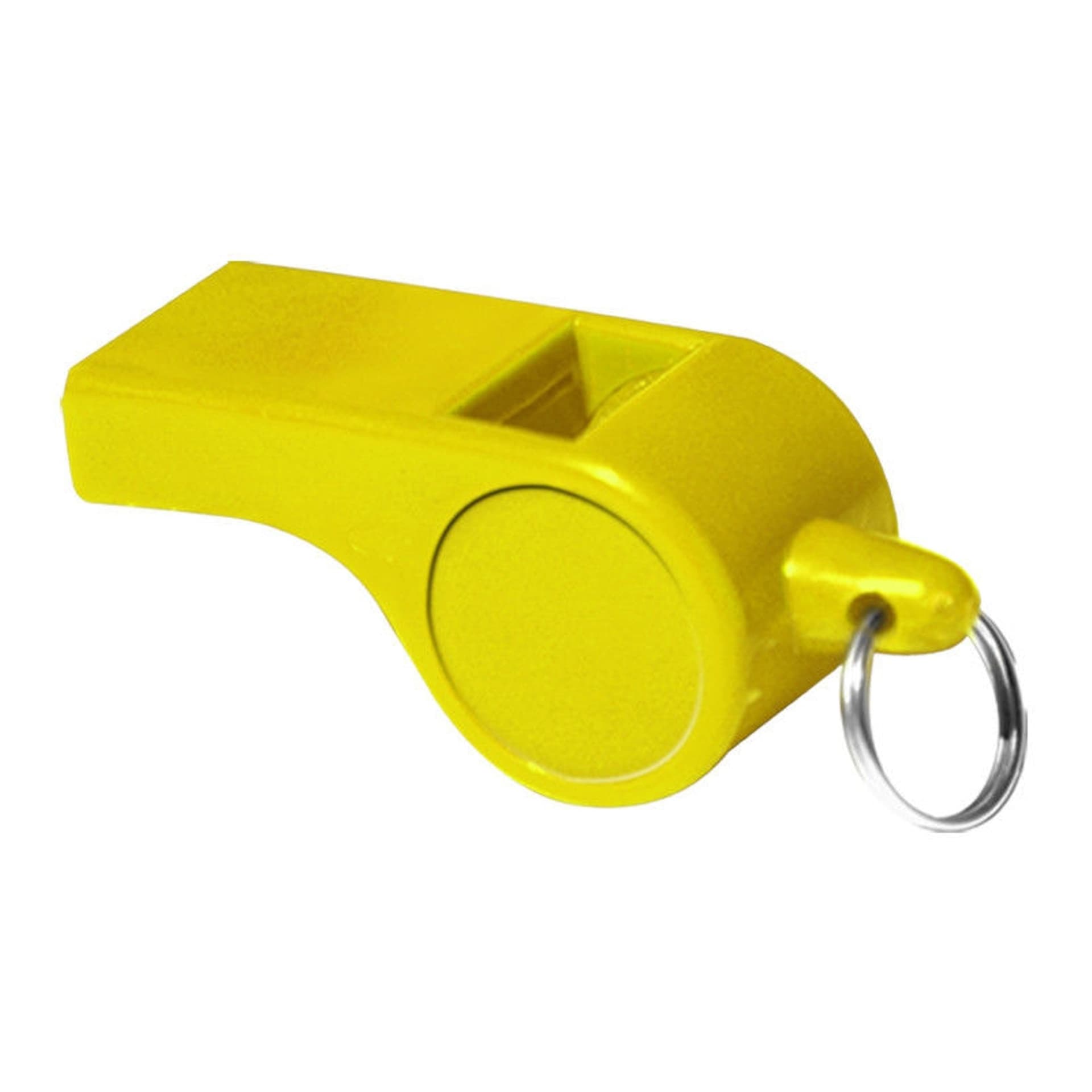 FISCHIETTO IN PLASTICA CON LACCETTO CORDA CALCIO ARBITRO BAMBINI BIMBO GIOCO