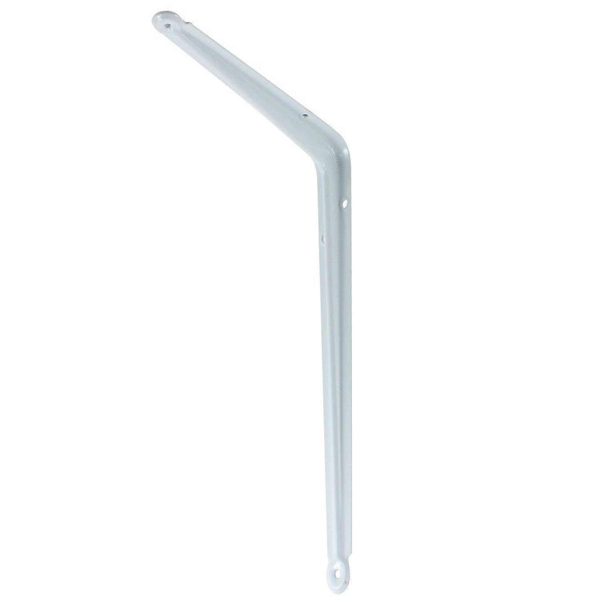 REGGIMENSOLA SUPPORTO STAFFA REGGI MENSOLA IN METALLO 12,5X15CM BIANCA