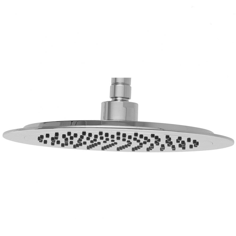 SOFFIONE DOCCIA SLIM TONDO 24 CM PLUS IN ABS CROMATO MISCELATORE SHOWER - 3