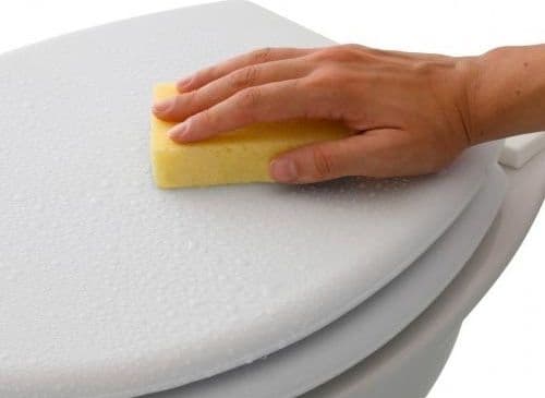 COPRIWATER UNIVERSALE IN MDF CON RIVESTIMENTO ECOPELLE TAVOLETTA COPRIVASO WC - 2