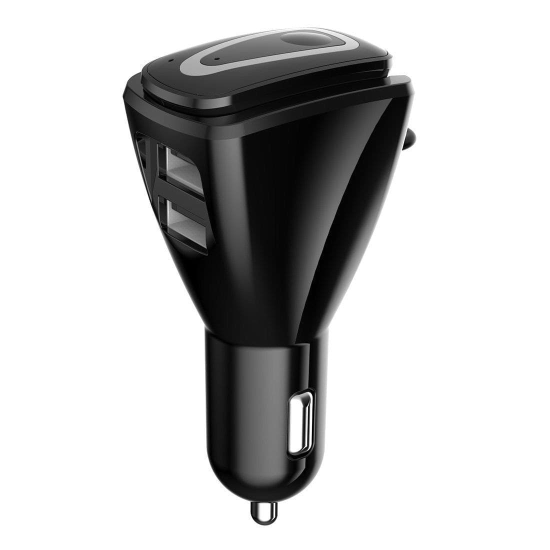 CUFFIA AURICOLARE BLUETOOTH V4.0 UNIVERSALE CARICATORE AUTO PRESA ACCENDISIGARI - 5
