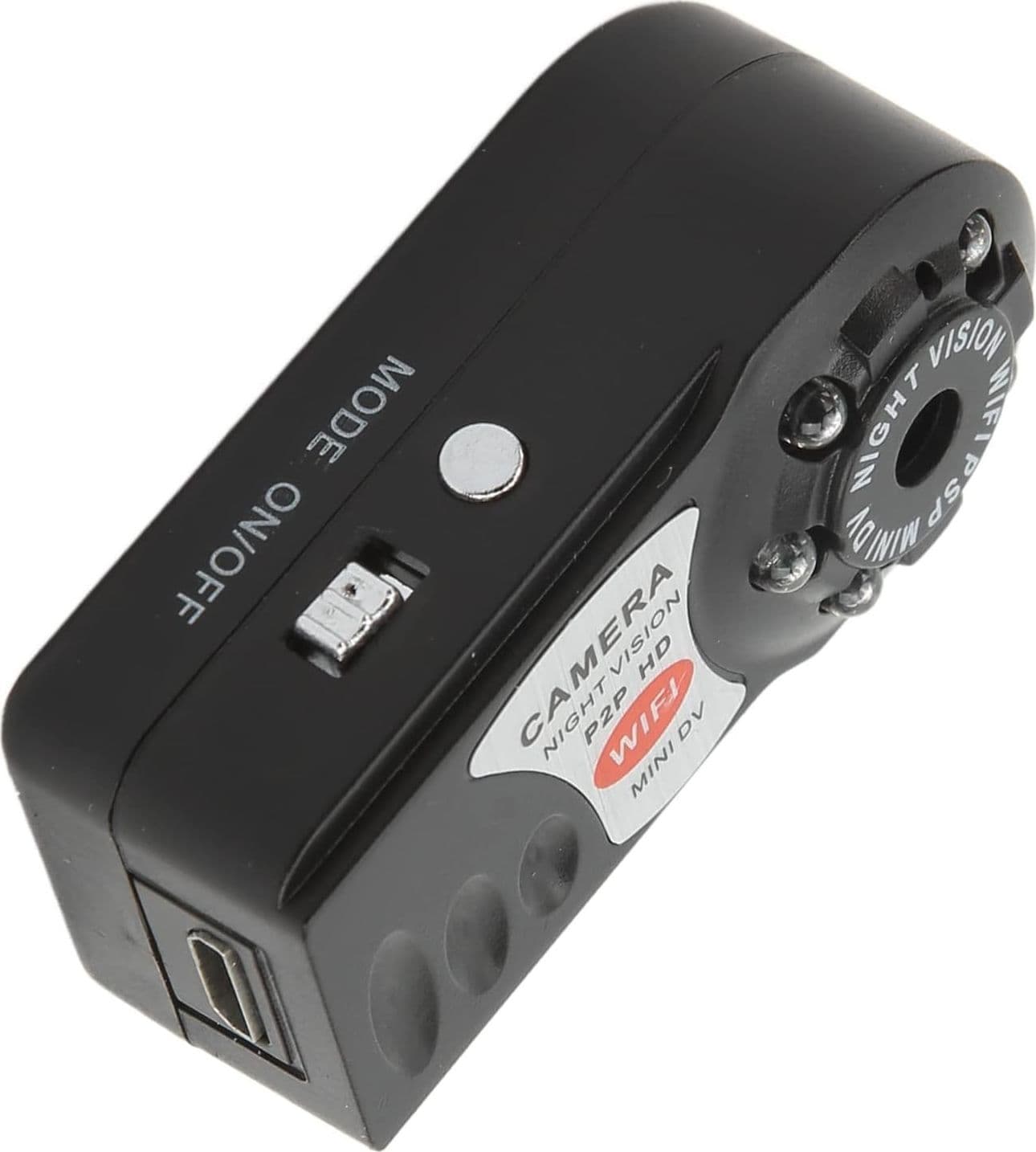 SPY CAM Q7 HD WIFI SPIA MICROSPIA MICROCAMERA MINI DV USB FOTO VIDEO ANDROID IOS - 14