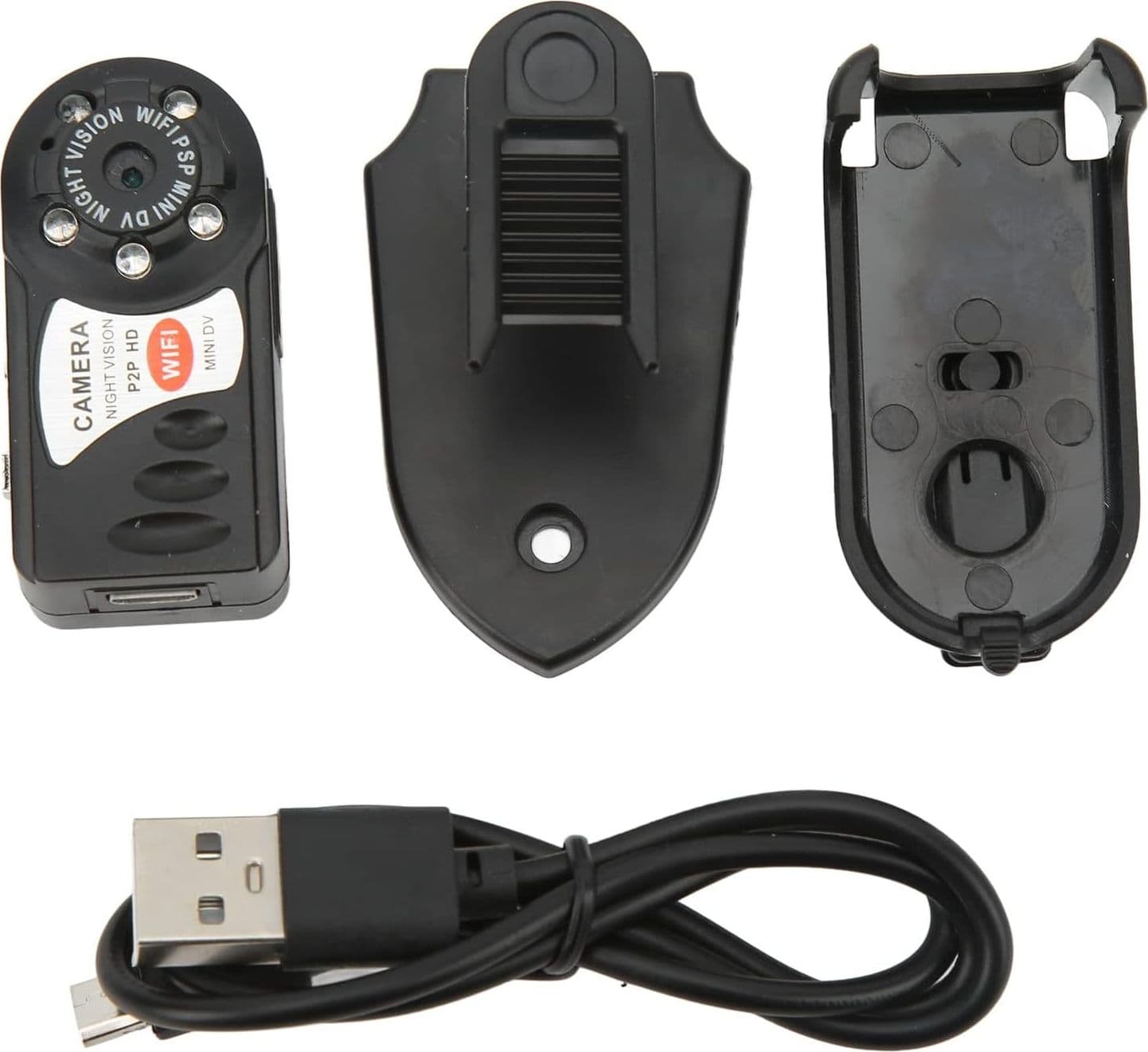 SPY CAM Q7 HD WIFI SPIA MICROSPIA MICROCAMERA MINI DV USB FOTO VIDEO ANDROID IOS - 6