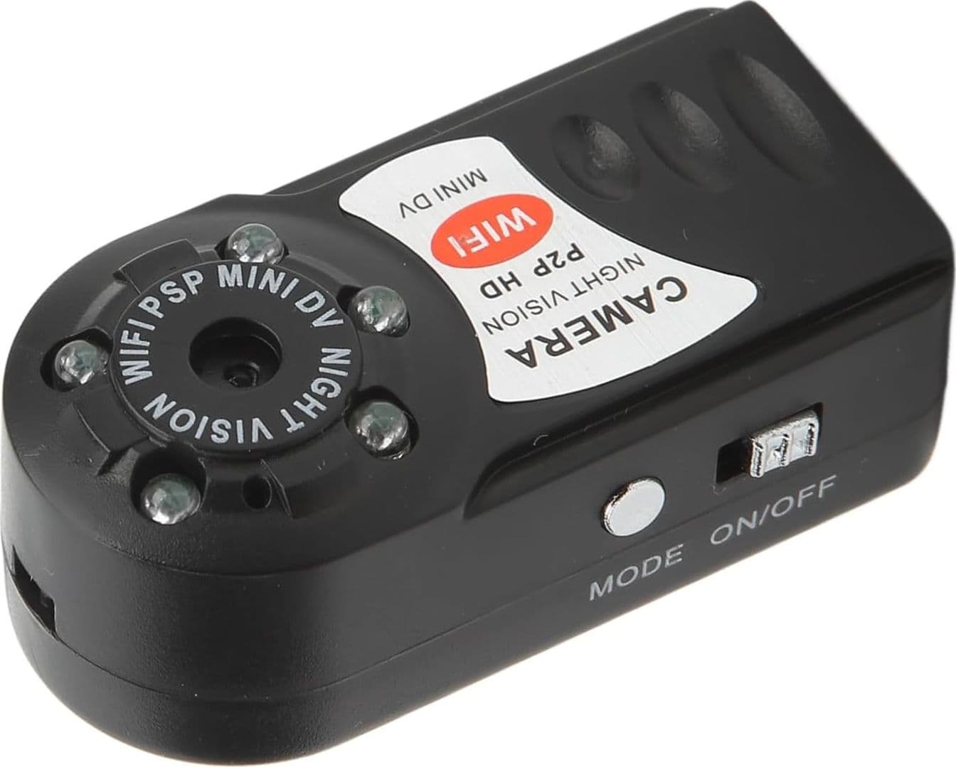 SPY CAM Q7 HD WIFI SPIA MICROSPIA MICROCAMERA MINI DV USB FOTO VIDEO ANDROID IOS - 10
