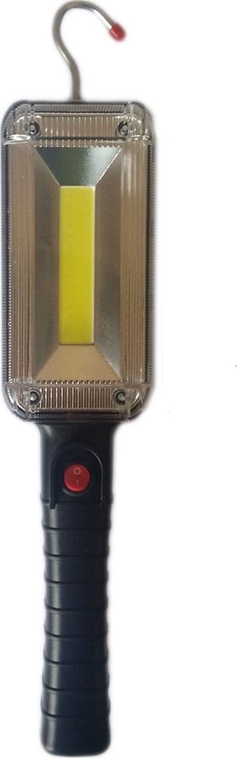 LAMPADA TORCIA STRIP LED LAVORO PORTATILE RICARICABILE GANCIO CALAMITA ZJ859 V2 - 4