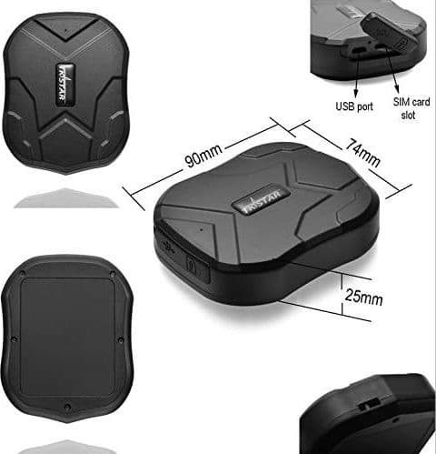 GPS TRACKER GPRS GSM LOCALIZZATORE SATELLITARE TK106 MAGNETICO ANTIFURTO SCHEDA - 6