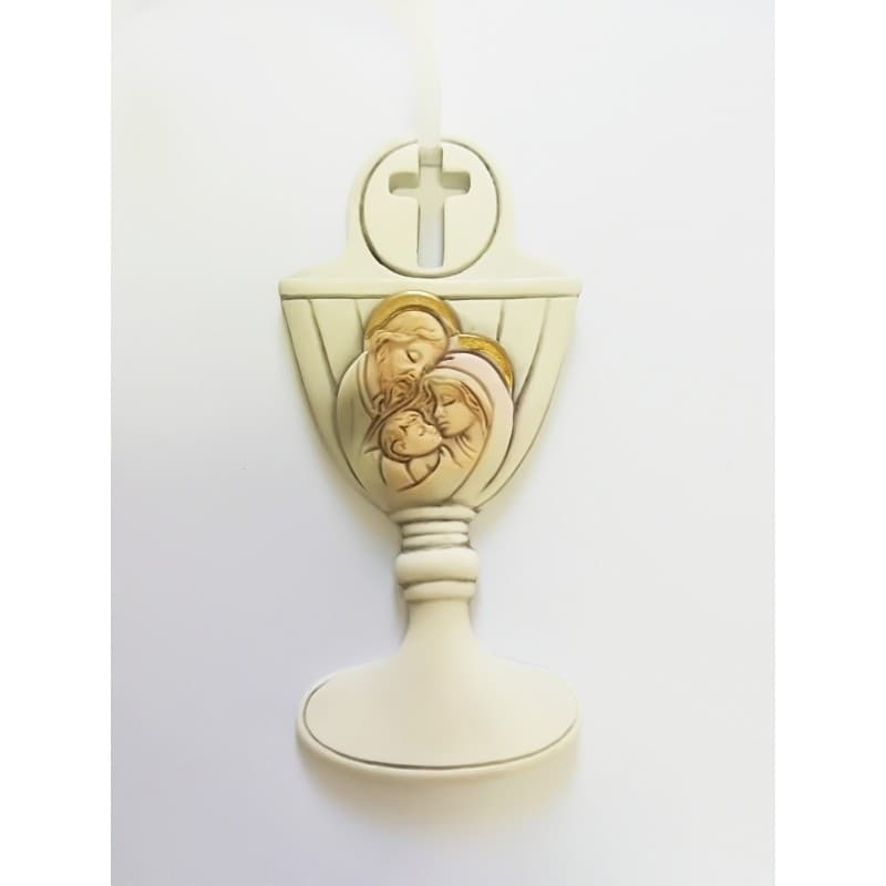 SET 12PZ. BOMBONIERE NATIVITA' CALICE CRESIMA GIUSEPPE MADONNA BAMBINO APPENDINO - 2