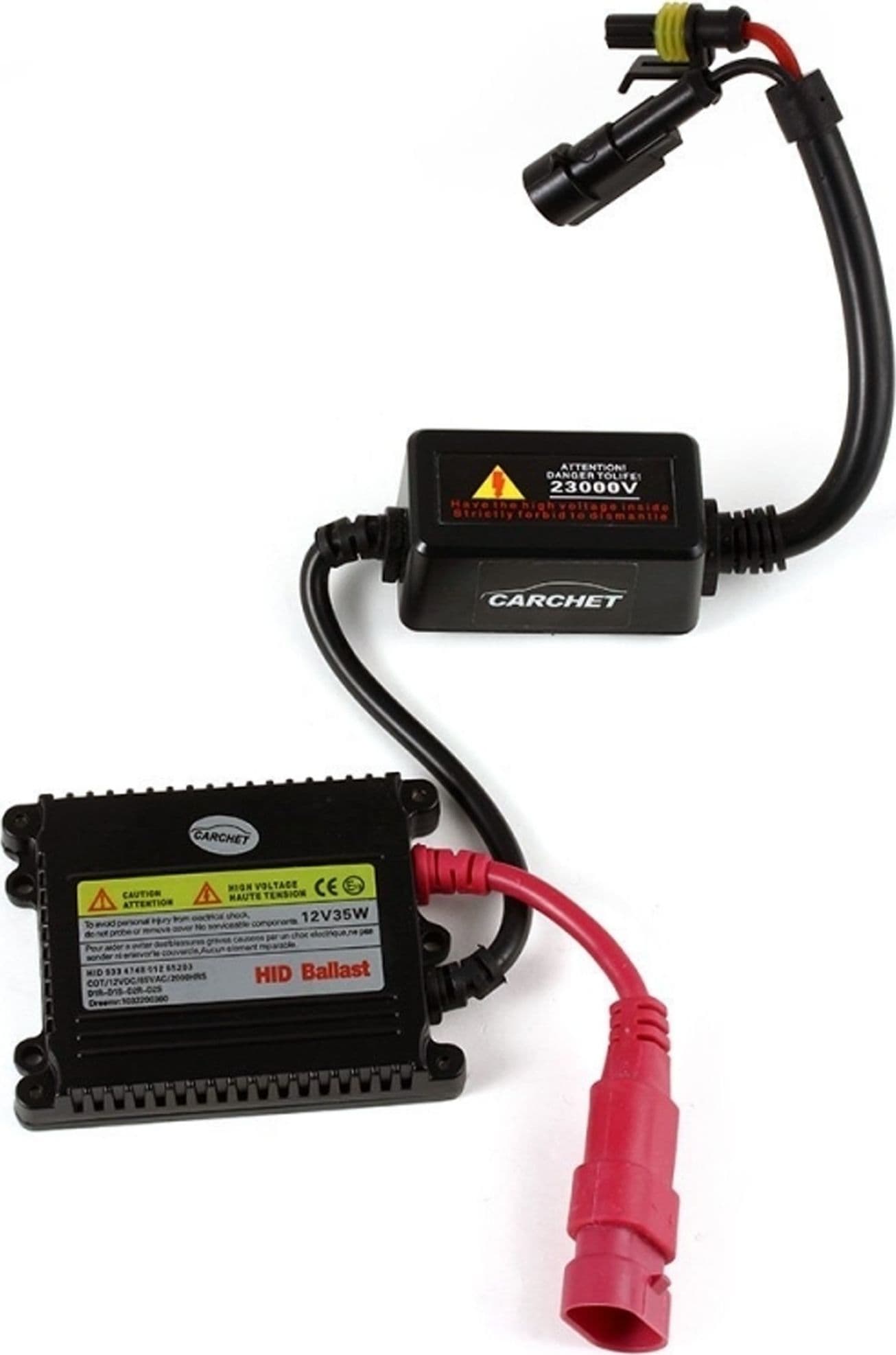 CENTRALINA BALLAST HID 35W XENON H1/H3/H7/H8/H9/H11 9004 CAVI RICAMBI AUTO CAMPER