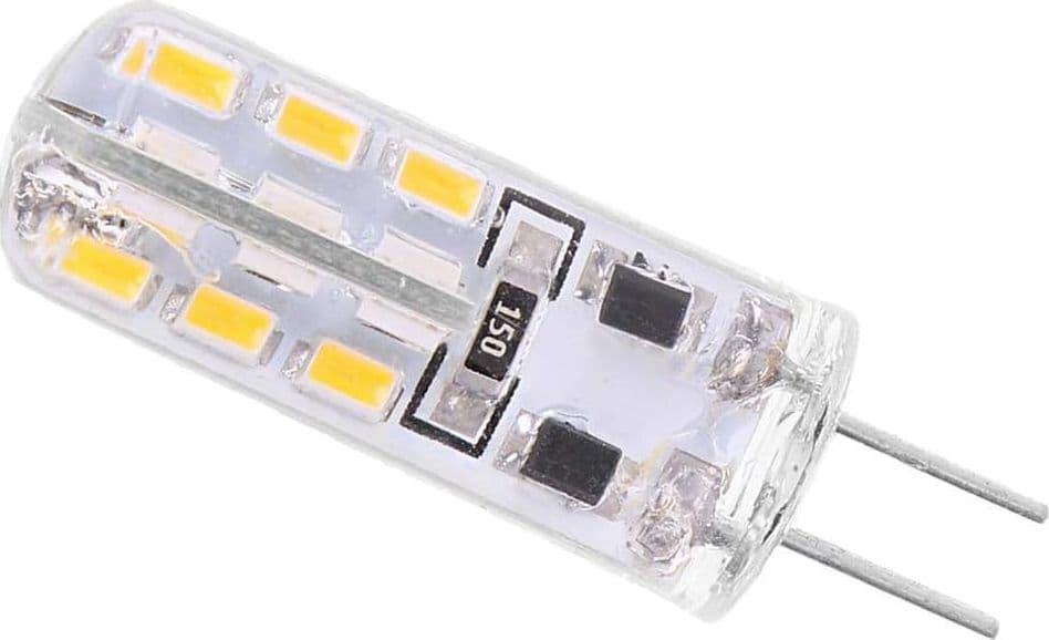 LAMPADINA LED 3W 24 SMD G4 3014 ATTACCO A SPILLO LUCE BIANCA CALDA FREDDA 12V - 11