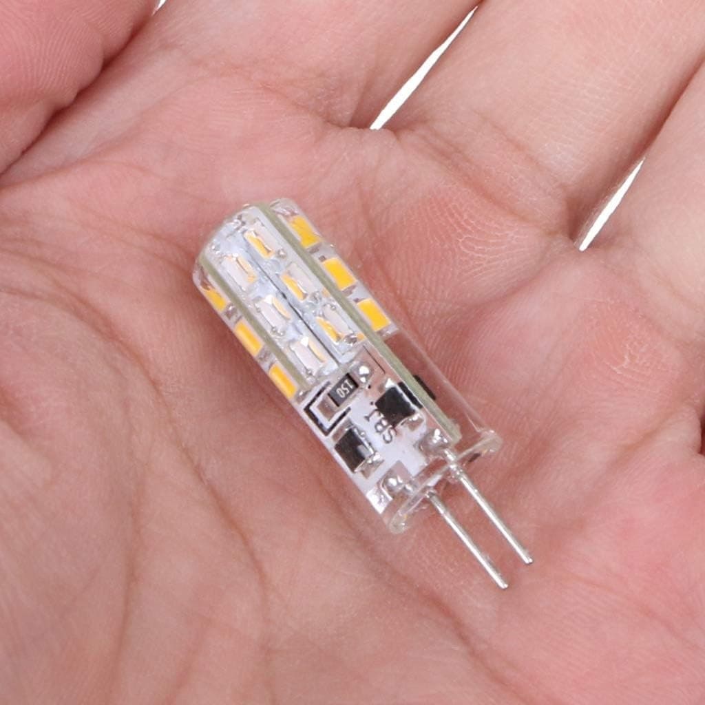 LAMPADINA LED 3W 24 SMD G4 3014 ATTACCO A SPILLO LUCE BIANCA CALDA FREDDA 12V - 12